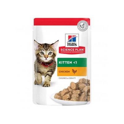 Hills Gravy Kitten Tavuklu Yavru Kedi Konservesi 85 gr