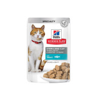 Hills Sterilised Kısırlaştırılmış Kedi Alabalık Konserve 85Gr