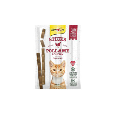 GimCat Sticks Tavuklu Ciğerli Taurinli Kedi Ödül Çubuğu 20gr