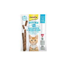 GimCat Sticks Morina Balıklı ve Somonlu Kedi Ödül Çubuğu 20gr