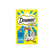 Dreamies Mix İç Dolgulu Somonlu ve Peynirli Kedi Ödül Bisküvisi 60gr