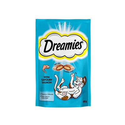 Dreamies İçi Dolgulu Somonlu Kıtır Kedi Ödül Maması