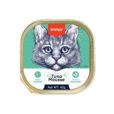 Wanpy Kedi 40g Ton Balıklı Alutray Yaş Mama