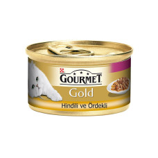 Gourmet Gold Hindili Ördekli Kedi Konservesi 85gr