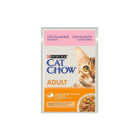 Purina Cat Chow Somonlu Yetişkin Kedi Yaş Maması 85gr