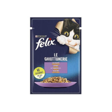 Felix Kuzu Etli Yetişkin Kedi Konservesi Pouch 85gr