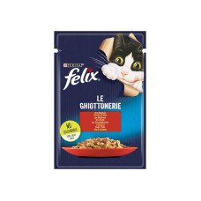 Felix Sığır Etli Yetişkin Kedi Konservesi Pouch 85gr