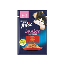 Felix Junior Sığır Etli Yavru Kedi Konservesi Pouch 85gr