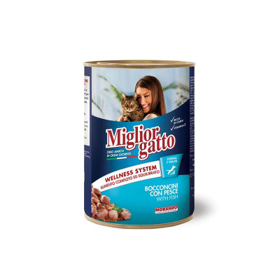 Miglior Gatto Balıklı Kedi Konservesi 405gr