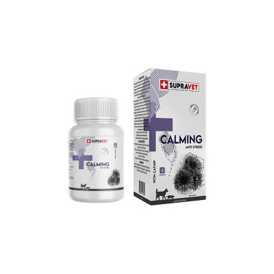 Supravet Calming Vitamin D + Catnip Kedi ve Köpek Sakinleştirici Tablet