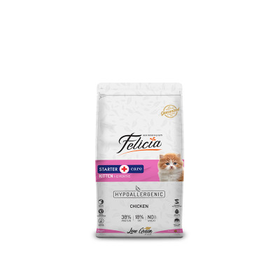 Felicia 2 Kg Yavru Tavuklu Az Tahıllı HypoAllergenic Kedi Maması