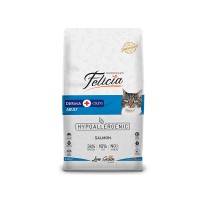 Felicia 12 Kg Yetişkin Somonlu Az Tahıllı HypoAllergenic Kedi Maması