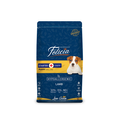 Felicia 6 Kg Yavru Kuzulu Small/Mini Az Tahıllı HypoAllergenic Köpek Maması