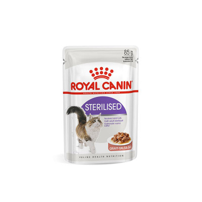 Royal Canin Sterilised Gravy Kısırlaştırılmış Yetişkin Kedi Konservesi 85gr