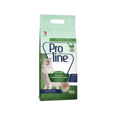 Proline Süper Topaklanan İnce Taneli Aloe Vera Kokulu Bentonit Kedi Kumu 10lt