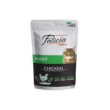 Felicia Tahılsız 85 gr Pouch Yetişkin Tavuklu Yaş Kedi Maması