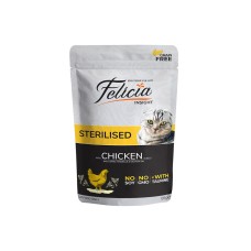 Felicia Tahılsız 85 gr Pouch Sterilised Tavuklu Yaş Kedi Maması