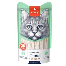 Wanpy Ton&Deniz Taraklı 25*14 gr Krema Kedi Ödülü